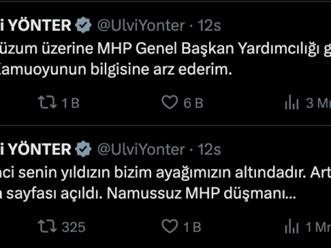 MHP’de üst düzey istifa