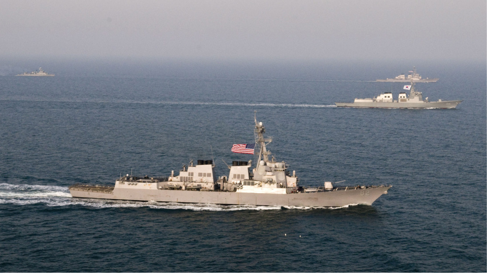 ABD, Japonya ve Güney Kore Deniz Güvenliğinde İşbirliğini Derinleştiriyor