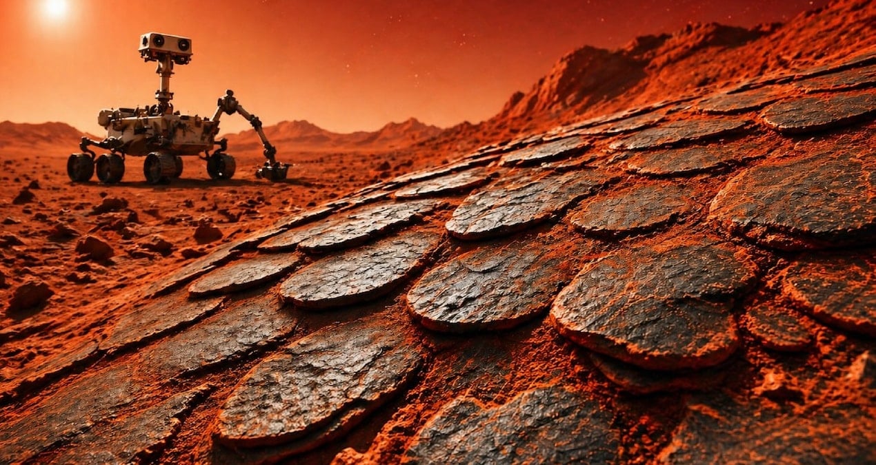 Mars’ta ‘Ejderha Pulları’ Görünümlü Doğal Oluşumlar Keşfedildi